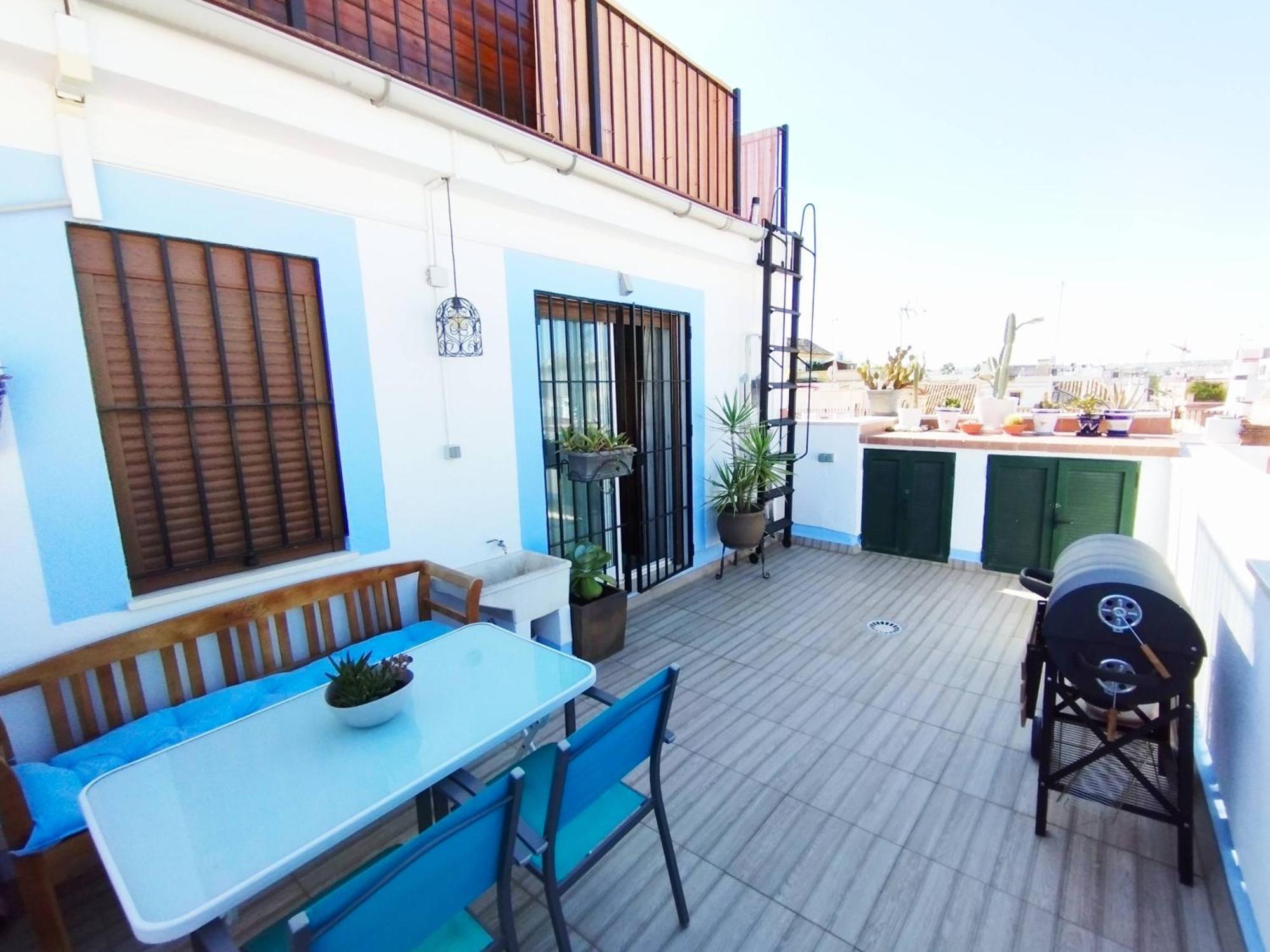 Casa Gavidia - Duplex With Panoramic View Lägenhet Sevilla Exteriör bild
